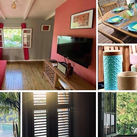 Habitation Baliache - Maison Creole Avec Jardin Privatif, Plage A 200M Deshaies Exterior photo